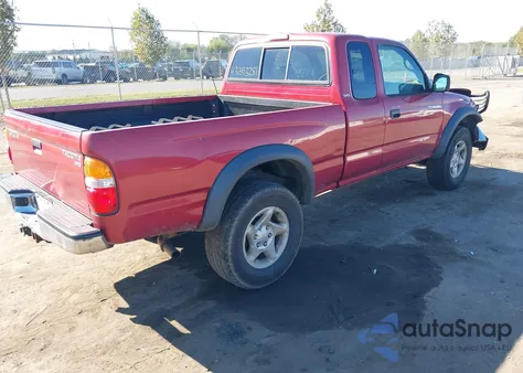 2004 Toyota Tacoma z USA, uszkodzony, nr VIN 5TEWM72N24Z325383